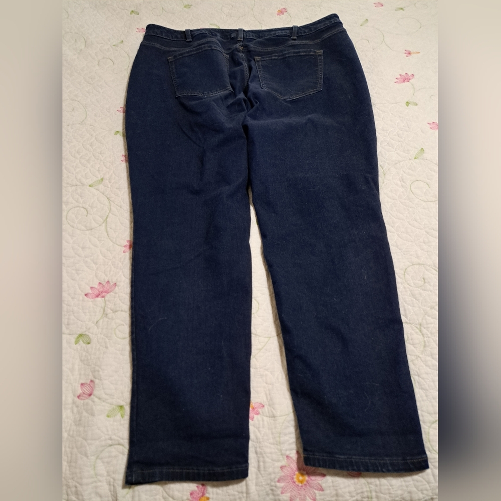 Lane Bryant women's skinny jeans, size 24. - Picture 2 of 3